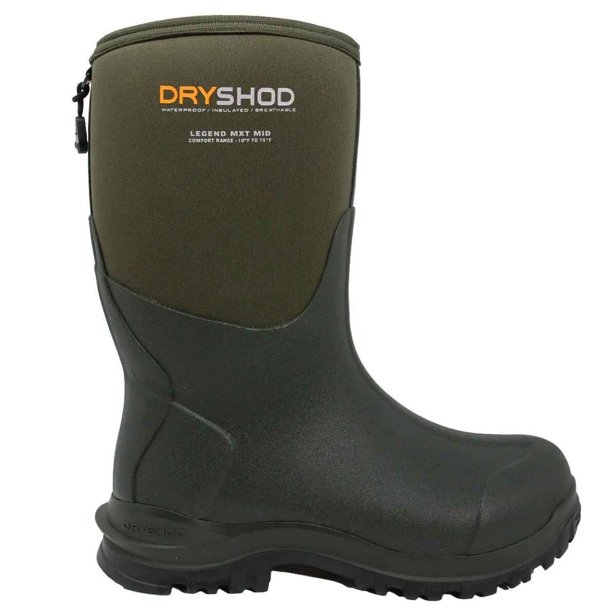 Dryshod Men's Legend MXT Mid Waterproof Pull On Boots Dryshod Men's Legend MXT Mid Waterproof Pull On Boots