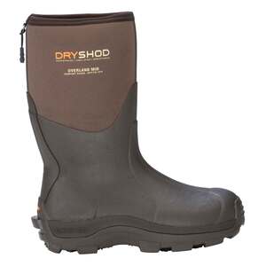 Dryshod Men's Overland Premium Waterproof Mid Top Pull On Boots