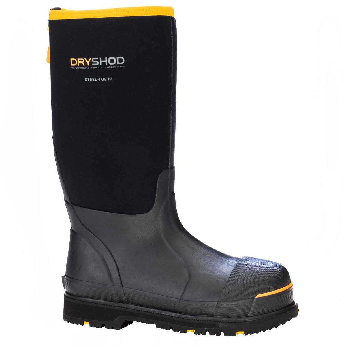 Dryshod Men's Protective Steel Toe Waterproof Pull On Boots Dryshod Men's Protective Steel Toe Waterproof Pull On Boots