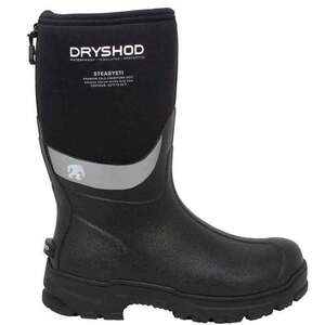 Dryshod Men's Steadyeti Waterproof Vibram Mid Top Pull On Boots