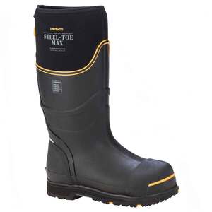 Dryshod Men's Steel-Toe Max Waterproof High Top Pull On Boots
