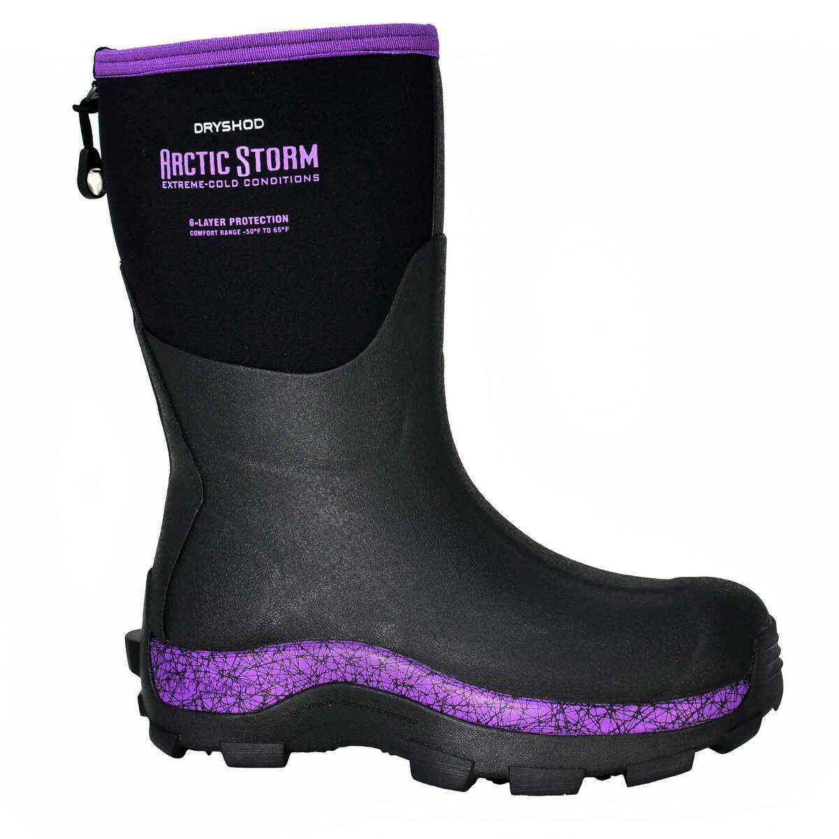 Dryshod Women's Arctic Storm Waterproof Mid Top Pull On Boots Dryshod Women's Arctic Storm Waterproof Mid Top Pull On Boots