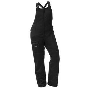 DSG Outerwear Women's Breanna 2.0 Drop Seat Fleece Hunting Bibs - Black - M