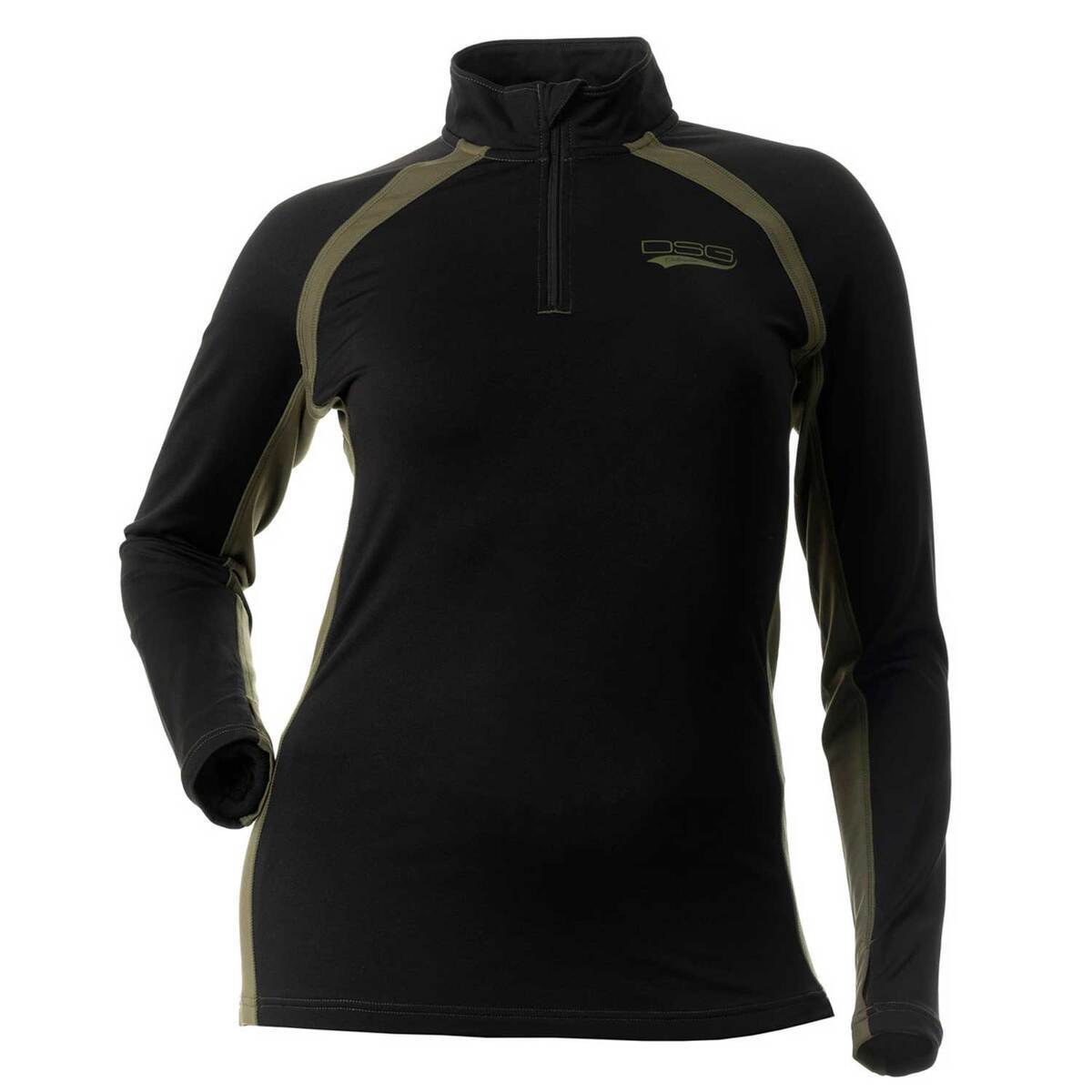 DSG Outerwear Women's D-Tech Quarter Zip Base layer Shirt DSG Outerwear Women's D-Tech Quarter Zip Base layer Shirt