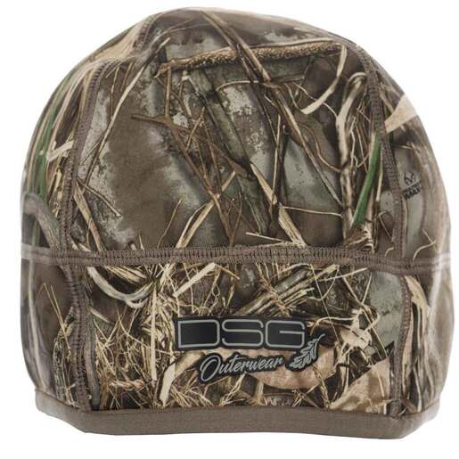 DSG Outerwear Women's Max-7 Sherpa Fleece Ponytail Hunting Beanie - Realtree Max-7 One SIze Fits Most - Dsg Outerwear