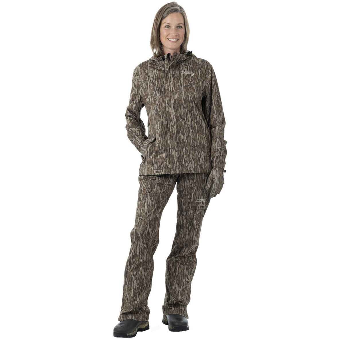 DSG Outerwear Women's Mossy Oak Bottomland Nova Hunting Rain Jacket DSG Outerwear Women's Mossy Oak Bottomland Nova Hunting Rain Jacket