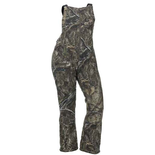 DSG Outerwear Women's Mossy Oak Country DNA Breanna 2.0 Fleece Drop Seat Hunting Bibs - Mossy Oak Country DNA XS - Dsg Outerwear