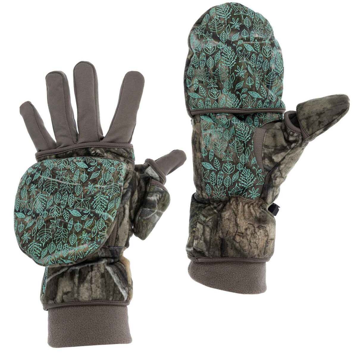 DSG Outerwear Women's Mossy Oak Country DNA Flip Top Hunting Mitt