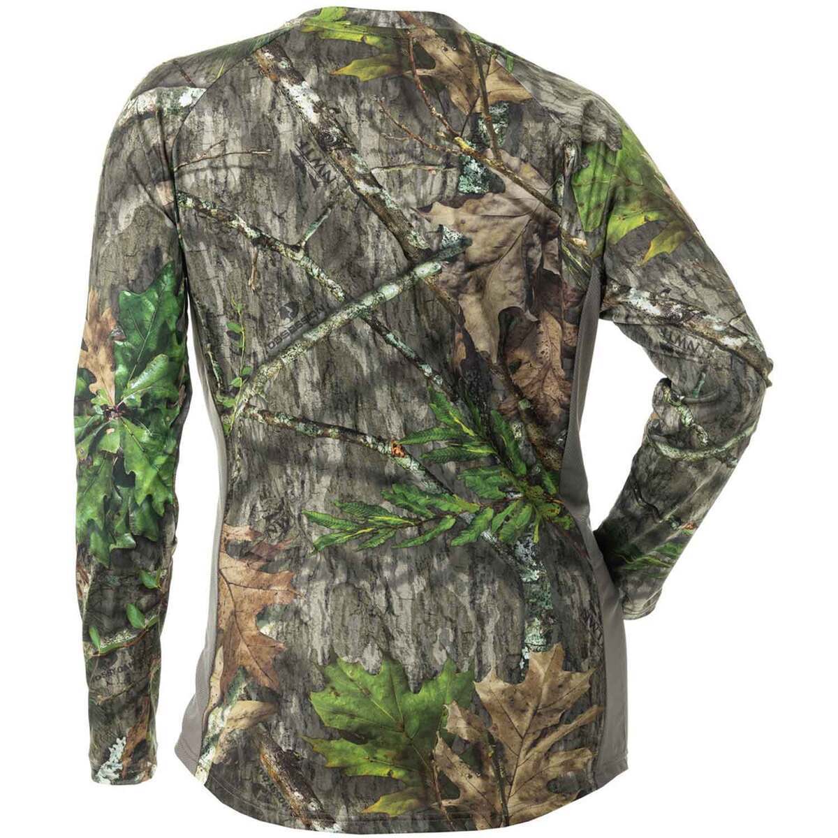 DSG Outerwear Women's Mossy Oak Obsession Ultra Lightweight Long Sleeve Hunting Shirt DSG Outerwear Women's Mossy Oak Obsession Ultra Lightweight Long Sleeve Hunting Shirt