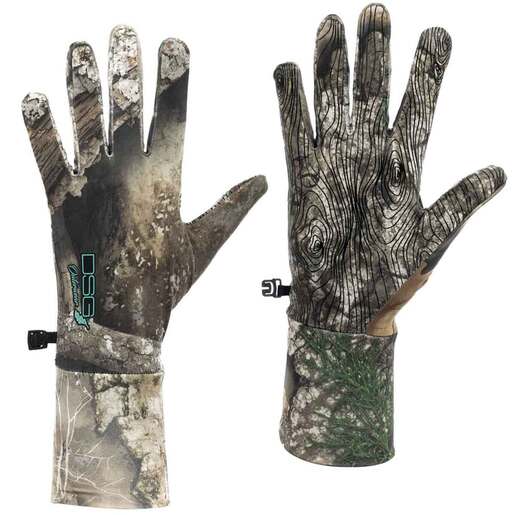 DSG Outerwear Women’s Realtree APX D-Tech 3.0 Liner Gloves – Realtree APX L
