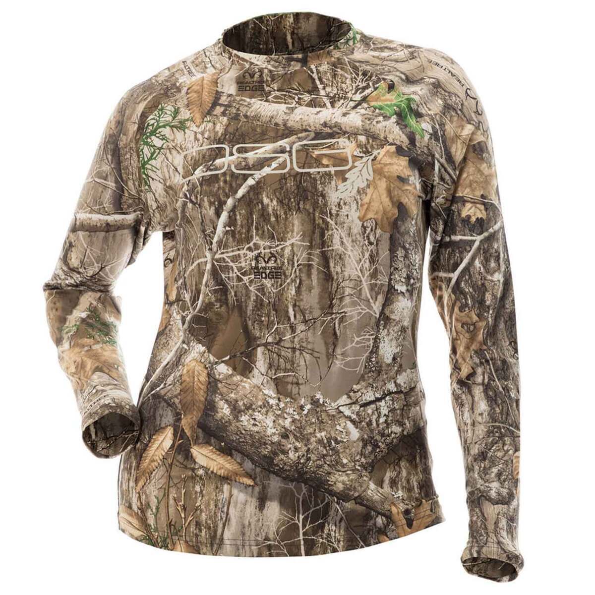 DSG Outerwear Women's Realtree Edge Camo Tech Long Sleeve Hunting Shirt DSG Outerwear Women's Realtree Edge Camo Tech Long Sleeve Hunting Shirt