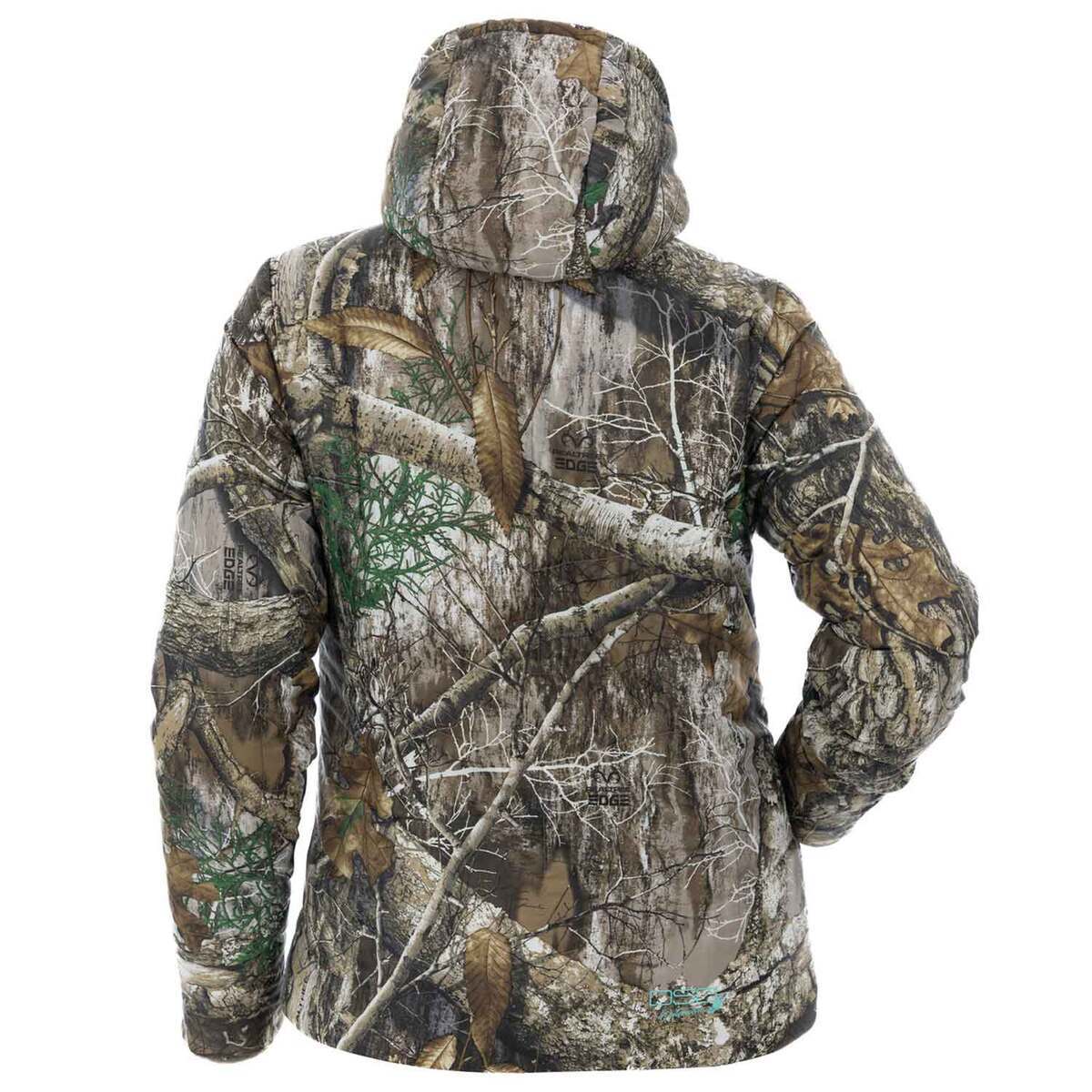 DSG Outerwear Women's Realtree Edge Reversible Puffer Hunting Jacket ...