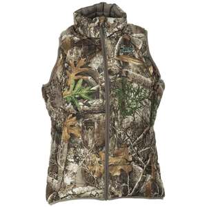 DSG Outerwear Women's Realtree Edge Reversible Puffer Hunting Vest