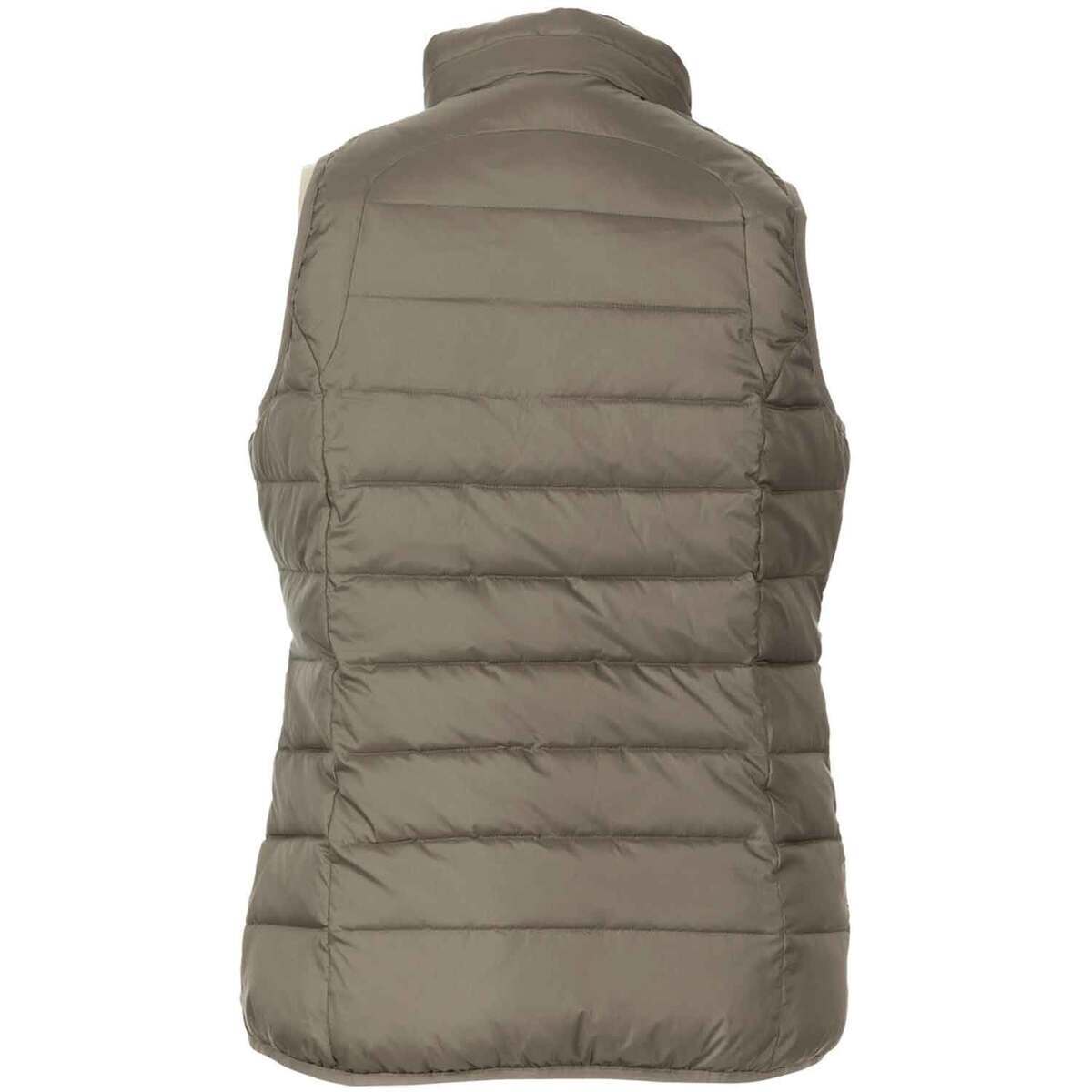 DSG Outerwear Women's Realtree Edge Reversible Puffer Hunting Vest DSG Outerwear Women's Realtree Edge Reversible Puffer Hunting Vest