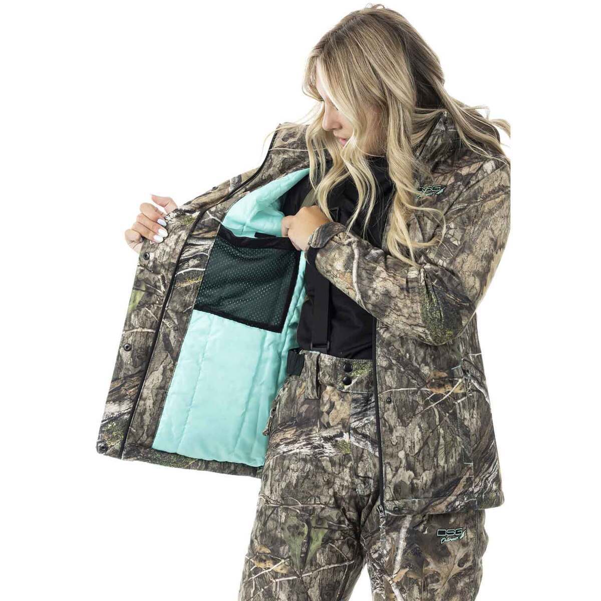 DSG Outerwear Women's Realtree Edge Snow Addie Waterproof Hunting Jacket DSG Outerwear Women's Realtree Edge Snow Addie Waterproof Hunting Jacket