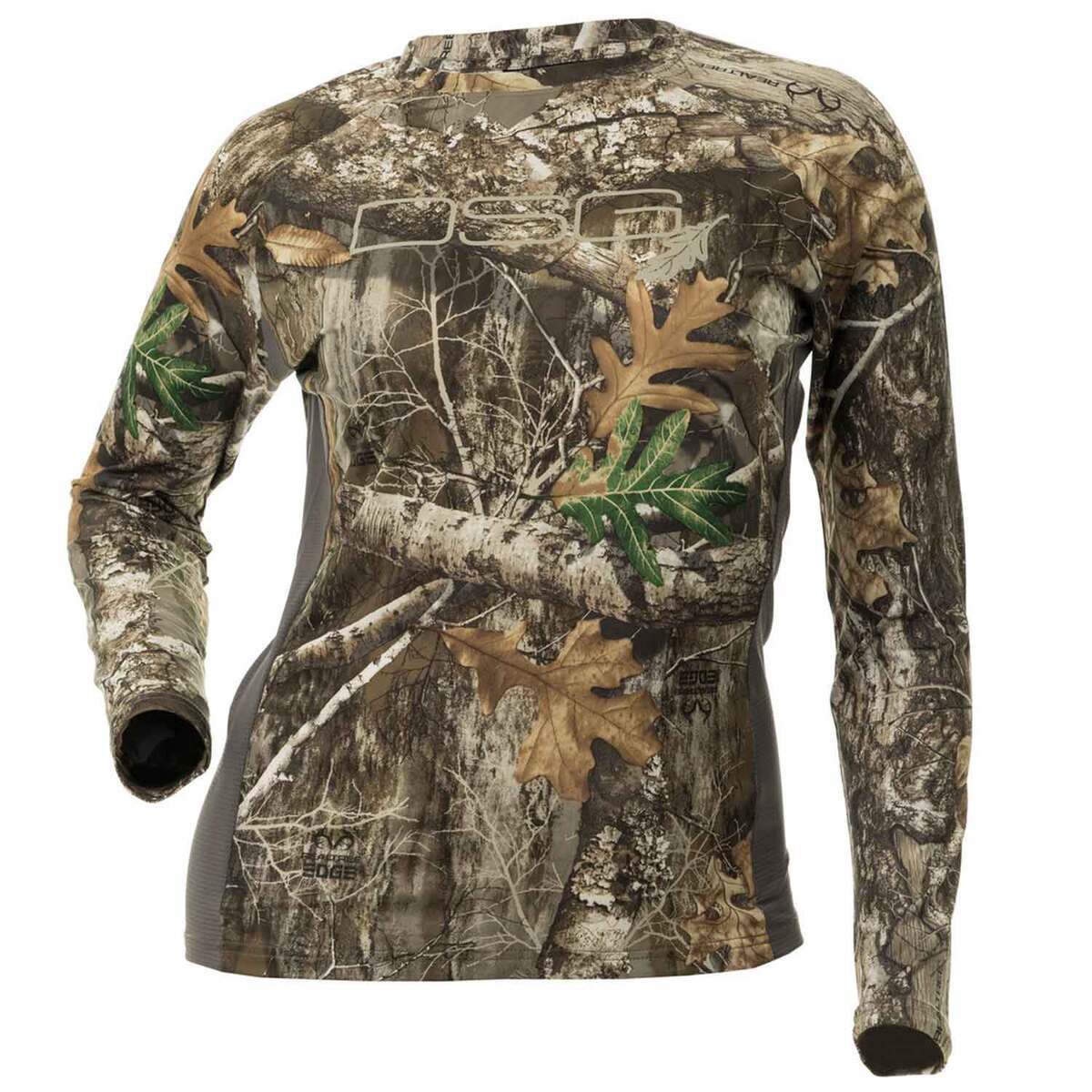 DSG Outerwear Women's Realtree Edge Ultra Lightweight Hunting Shirt DSG Outerwear Women's Realtree Edge Ultra Lightweight Hunting Shirt
