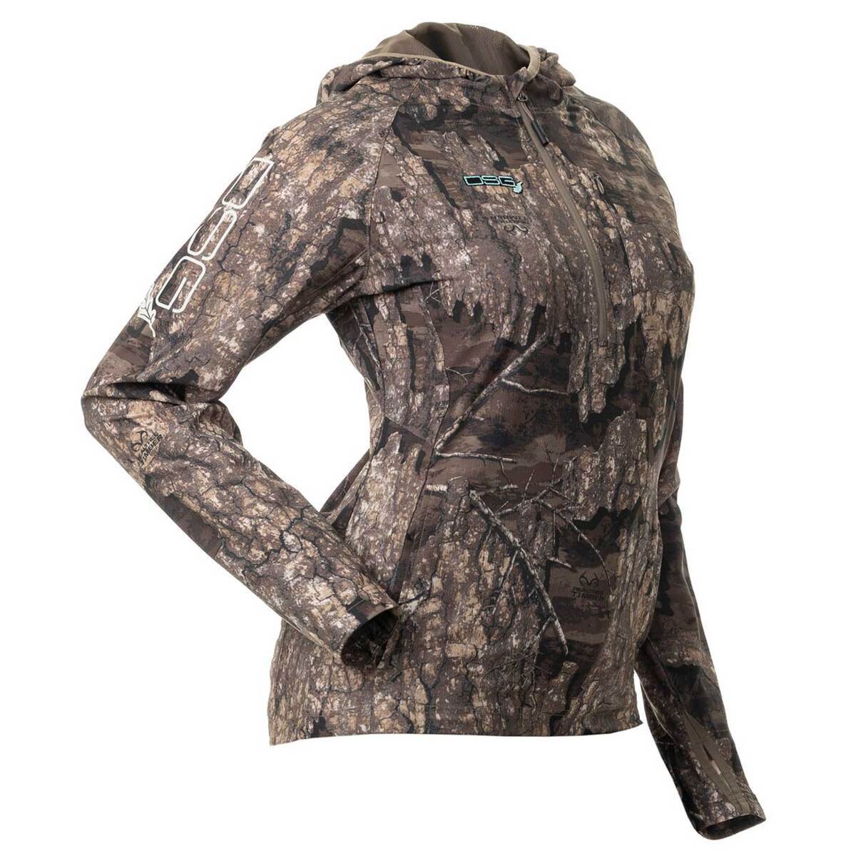 DSG Outerwear Women's Realtree Timber Bexley 3.0 Ripstop Tech Long Sleeve Hunting Shirt DSG Outerwear Women's Realtree Timber Bexley 3.0 Ripstop Tech Long Sleeve Hunting Shirt