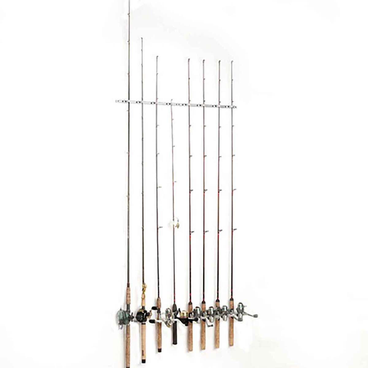 Dubro Fishing Trac-A-Rod Plus Fishing Rod Rack - 2ft-3/4in, Silver ...