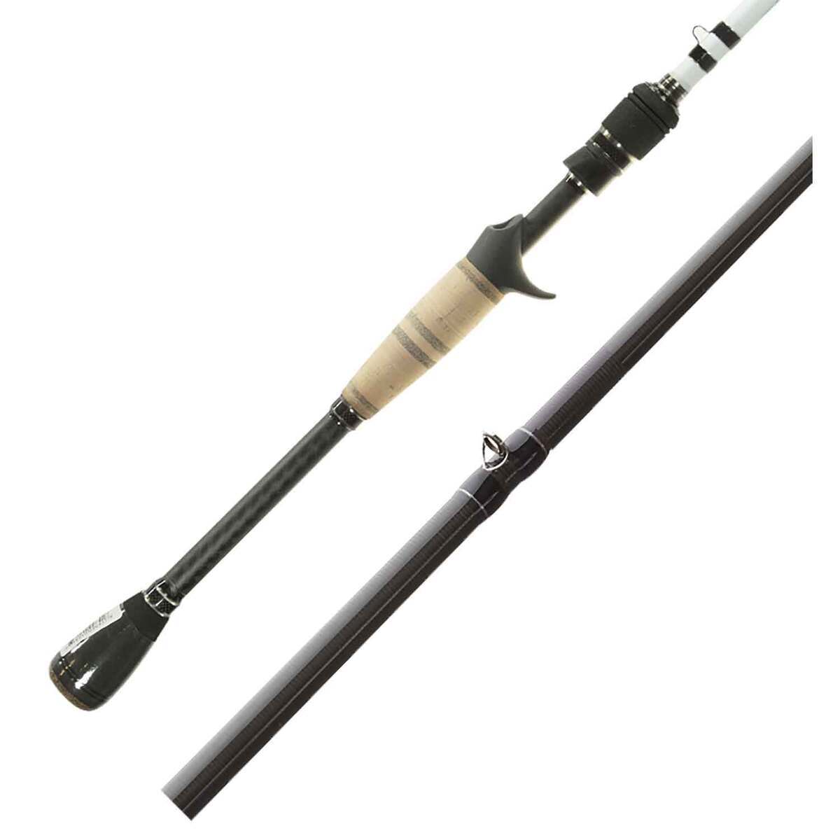 Duckett Fishing DFBI68M-C Black Ice, 6'8 inch, Medium, Casting Rod