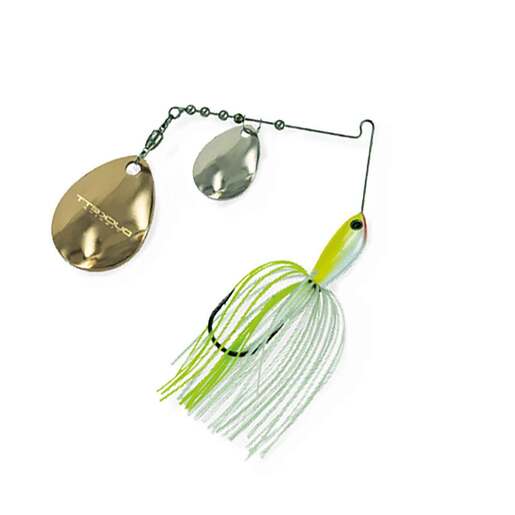 Duckett Fishing Double Colorado Waterslash Spinnerbait - 1 Pack - Special White
