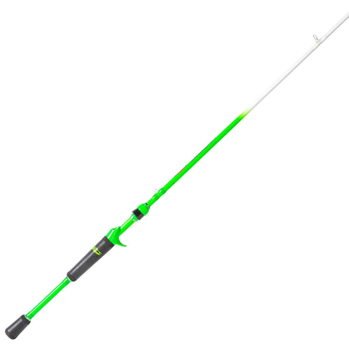 Duckett Fishing Green Ghost Bass Crankin' Rod 7ft, Medium Power