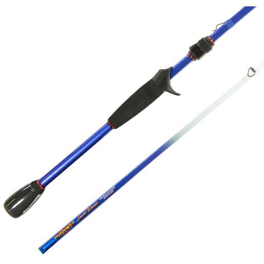 Duckett Fishing Jacob Wheeler Signature Series Crankin’ Casting Rod – Blue/White
