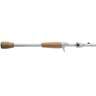 Duckett Fishing Pro Series Crankin' Casting Rod - 8ft, Medium Power, Fast Action - White