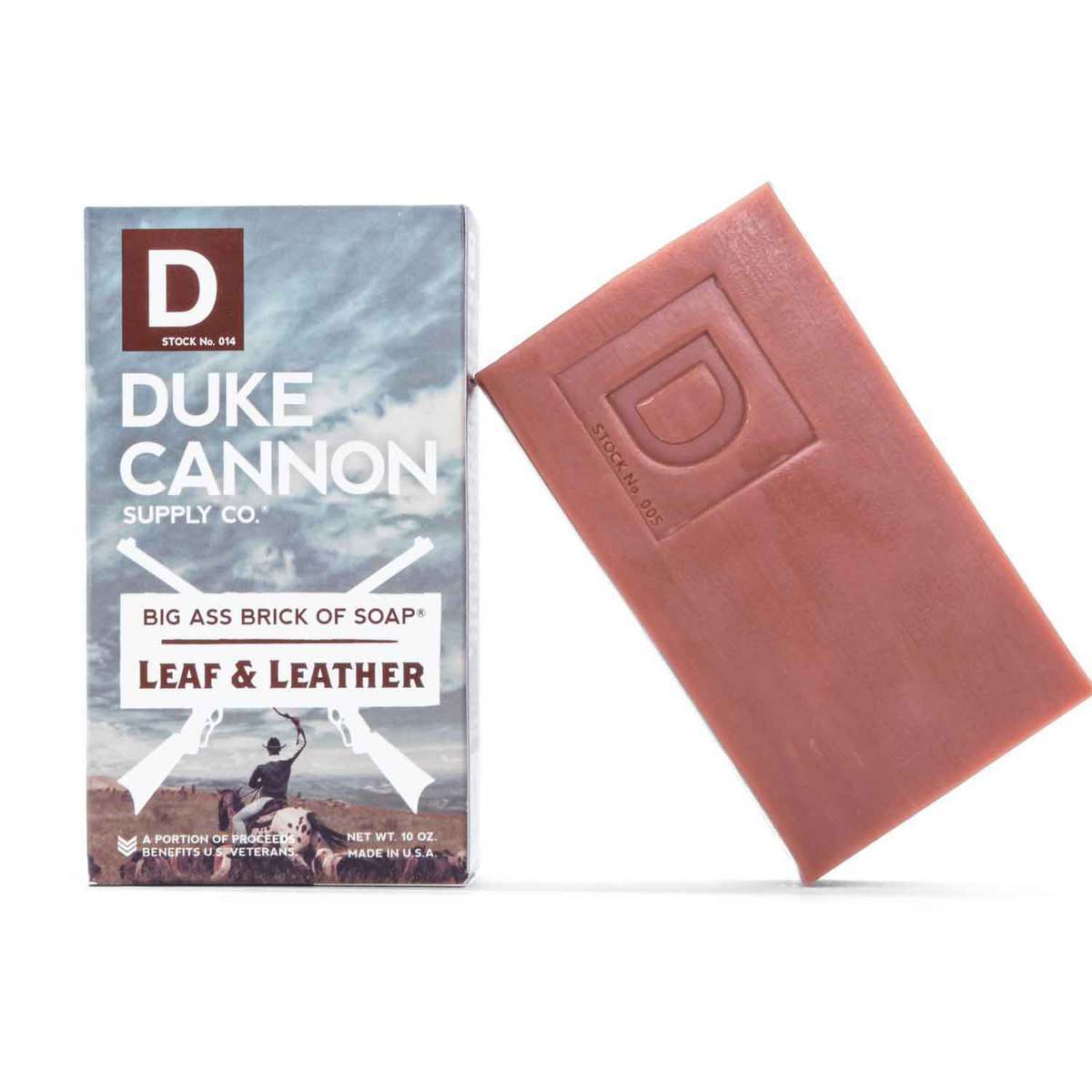 Duke Cannon Big Ass Brick of Soap - Leaf and Leather Duke Cannon Big Ass Brick of Soap - Leaf and Leather
