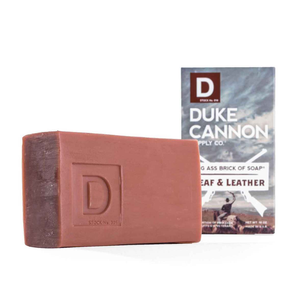 Duke Cannon Big Ass Brick of Soap - Leaf and Leather Duke Cannon Big Ass Brick of Soap - Leaf and Leather