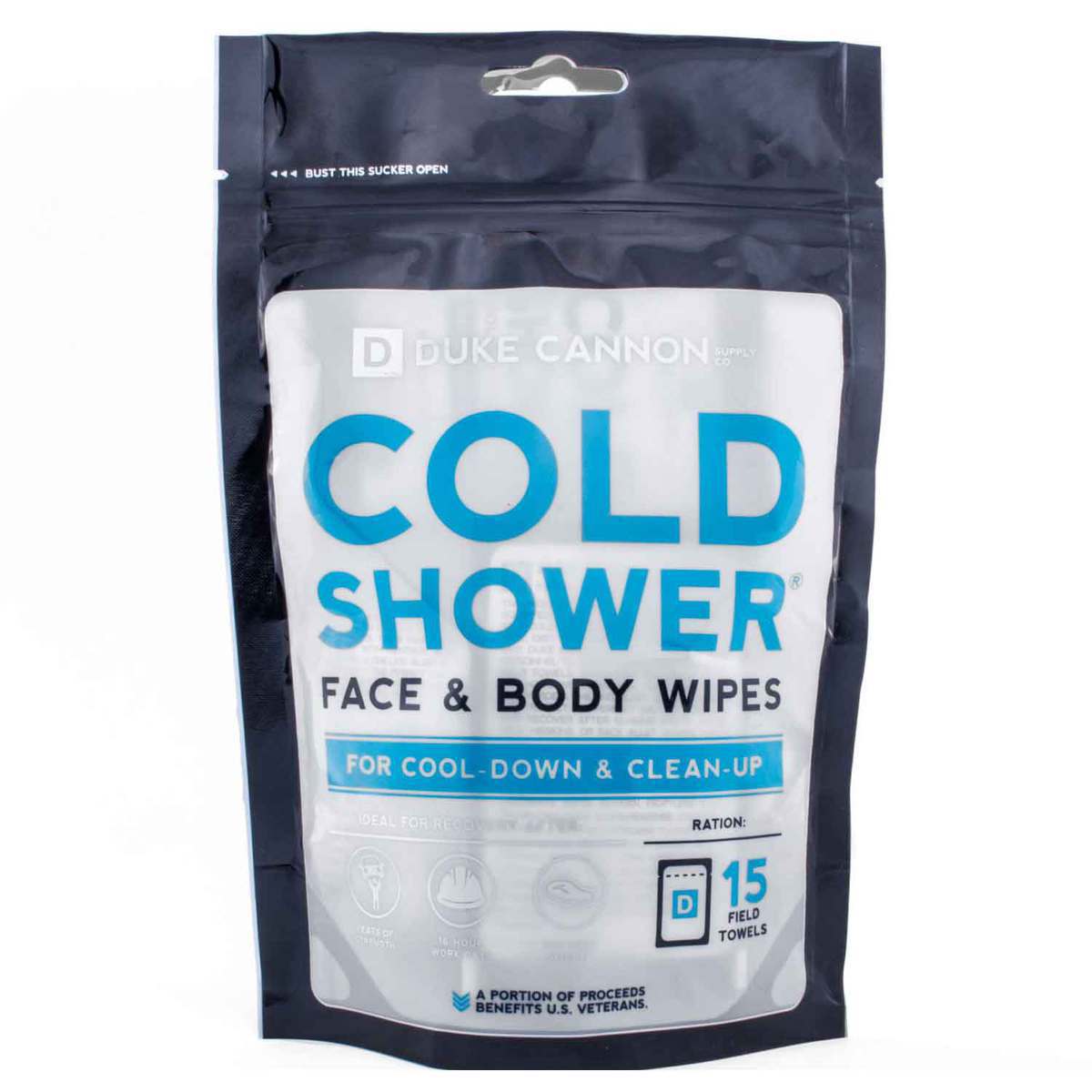 Duke Cannon Cold Shower Cooling Field Towels - 15 pack Duke Cannon Cold Shower Cooling Field Towels - 15 pack