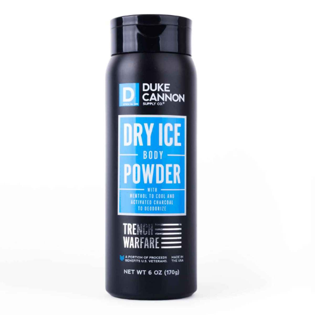 Duke Cannon Dry Ice Body Powder - 6oz Duke Cannon Dry Ice Body Powder - 6oz
