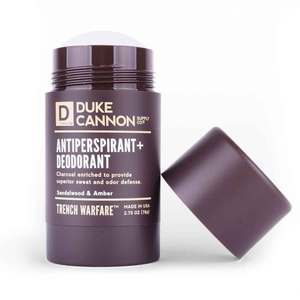 Duke Cannon Trench Warfare Antiperspirant + Deodorant - Sandalwood & Amber