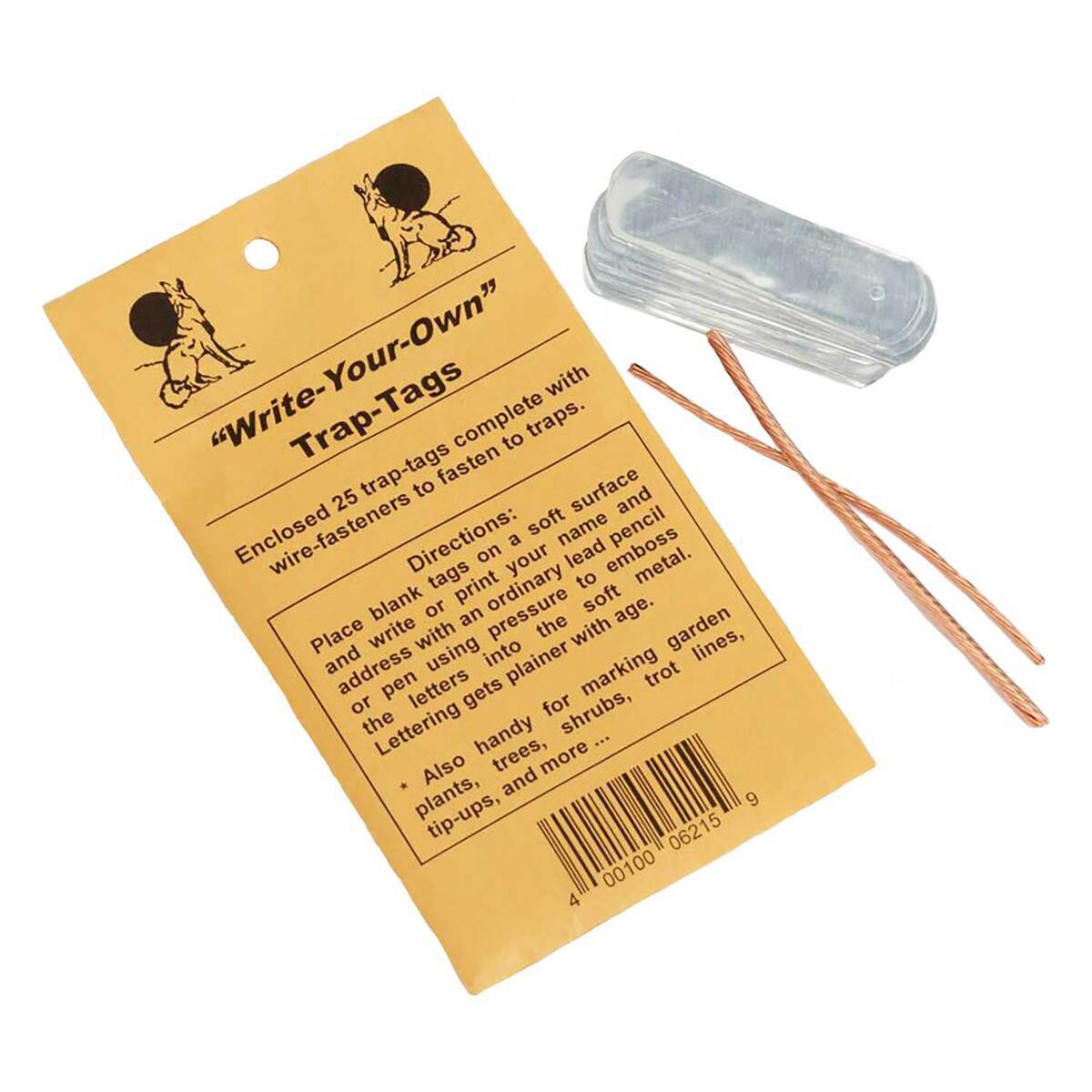 Trap Tags Duke Trap Tags - 25 Pack | Sportsman's Warehouse