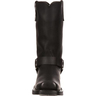 Durango Men's Harness 11in Western Boots - Oiled Black - Size 11.5 E - Oiled Black 11.5