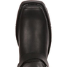 Durango Men's Harness 11in Western Boots - Oiled Black - Size 12 E - Oiled Black 12