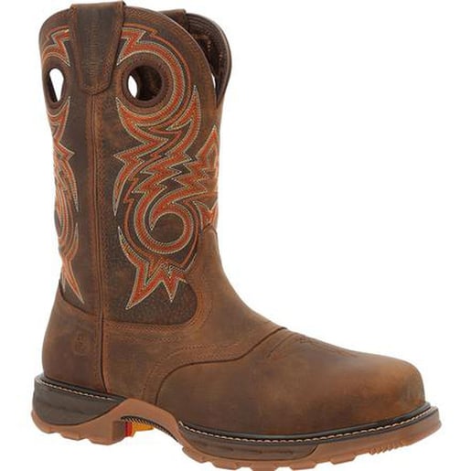 Durango Men's Maverick XP Composite Toe Waterproof 11in Western Work Boots - Brown 9.5 on sale now for $212.50  Durango Men's Maverick XP Composite Toe Waterproof 11in Western Work Boots - Brown 9.5