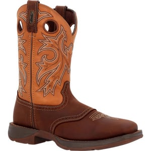 Durango Men's Rebel Saddle Up 11in Western Boots - Brown/Tan - Size 10 E