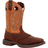Durango Men's Rebel Saddle Up 11in Western Boots - Brown/Tan - Size 10 E - Brown/Tan 10