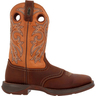 Durango Men's Rebel Saddle Up 11in Western Boots - Brown/Tan - Size 10 E - Brown/Tan 10