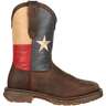 Durango Men's Rebel Texas Flag Steel Toe 11in Western Work Boots