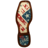 Durango Women's Rebel Distressed Flag Embroidery 11in Western Boots