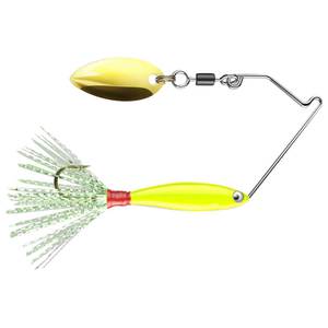 Dynamic Lures Micro Spinnerbait - Chartreuse, 1/8oz, 2-1/4in