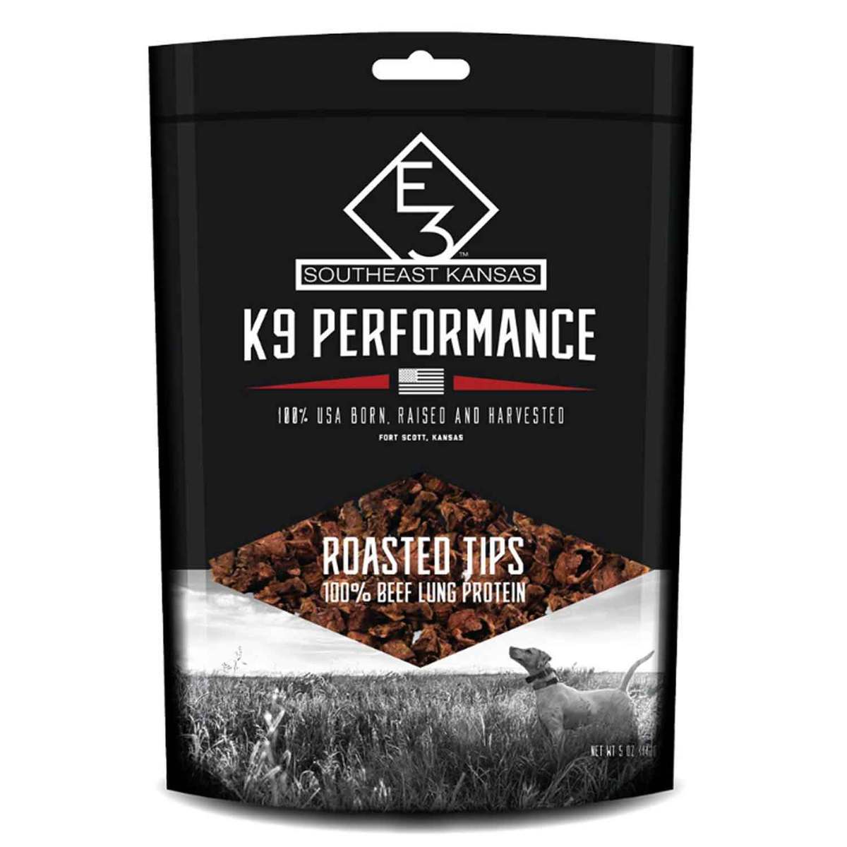 E3 K9 Performance Roasted Tips Dog Treats E3 K9 Performance Roasted Tips Dog Treats