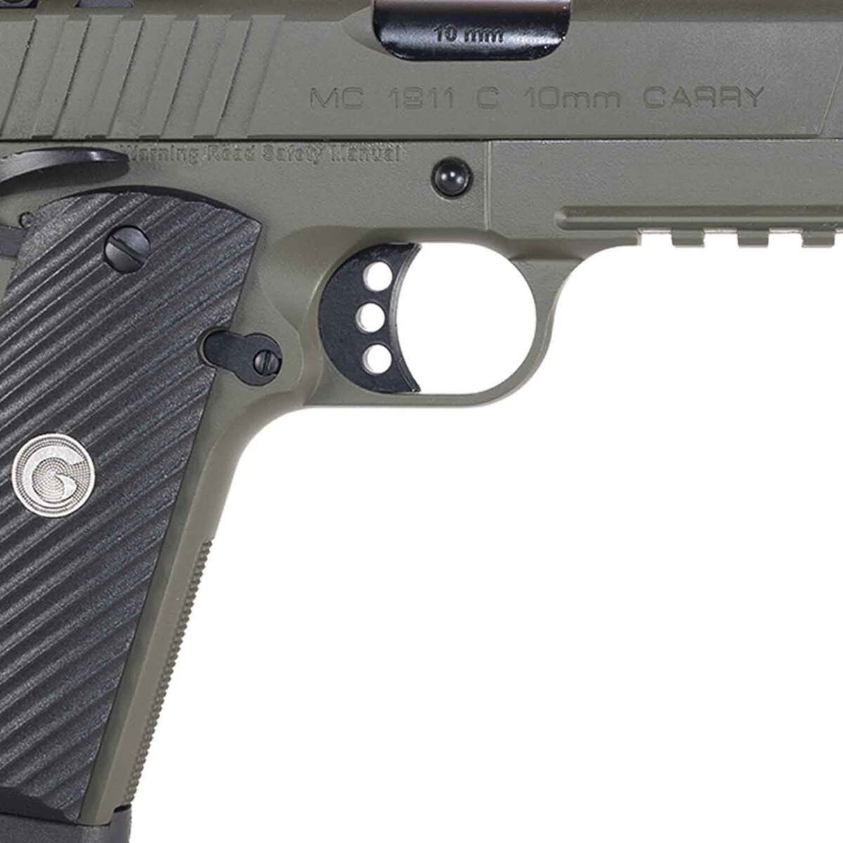 EAA Girsan MC1911 10mm Auto 4.4in OD Green Pistol - 9+1 Rounds - Green EAA Girsan MC1911 10mm Auto 4.4in OD Green Pistol - 9+1 Rounds - Green