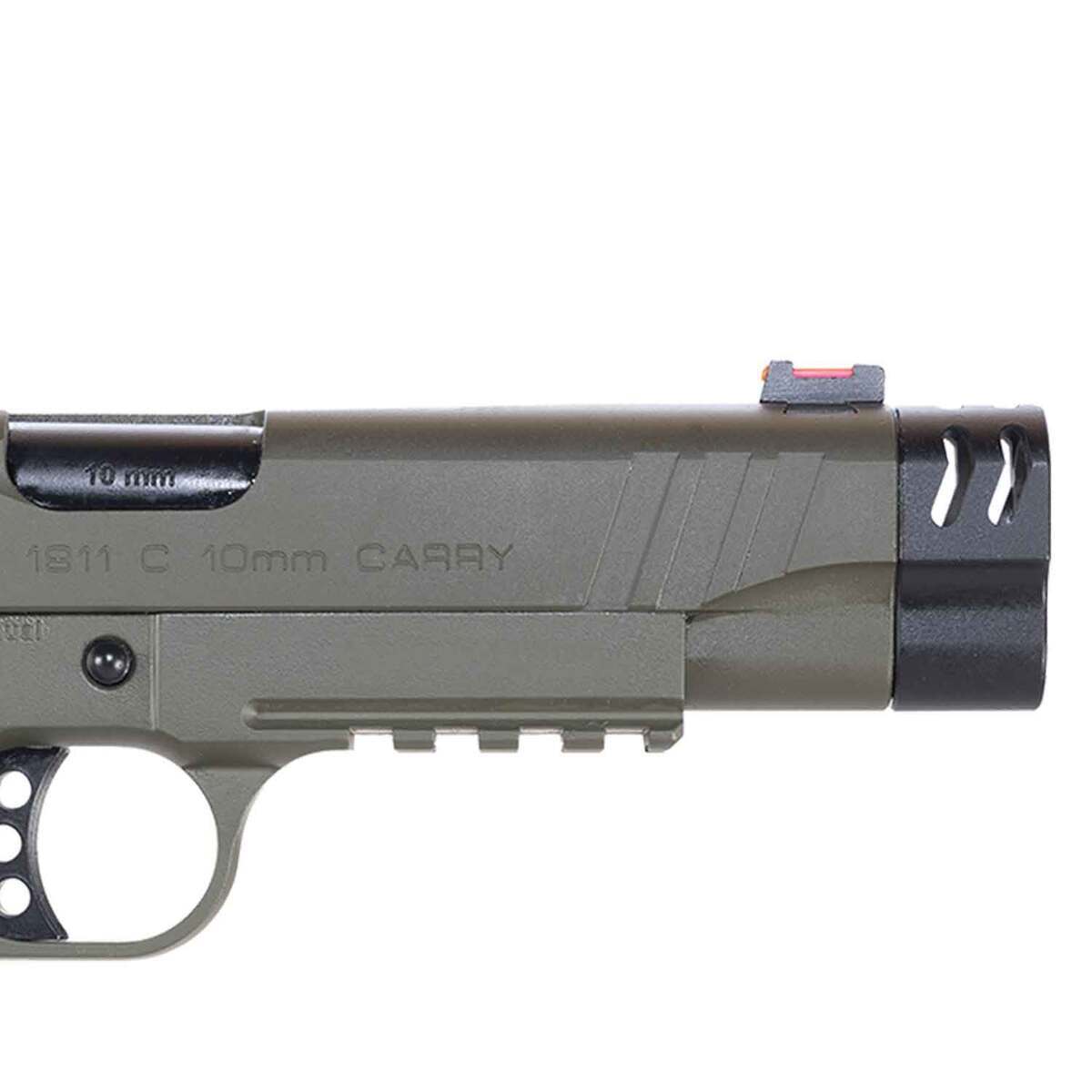 EAA Girsan MC1911 10mm Auto 4.4in OD Green Pistol - 9+1 Rounds - Green EAA Girsan MC1911 10mm Auto 4.4in OD Green Pistol - 9+1 Rounds - Green