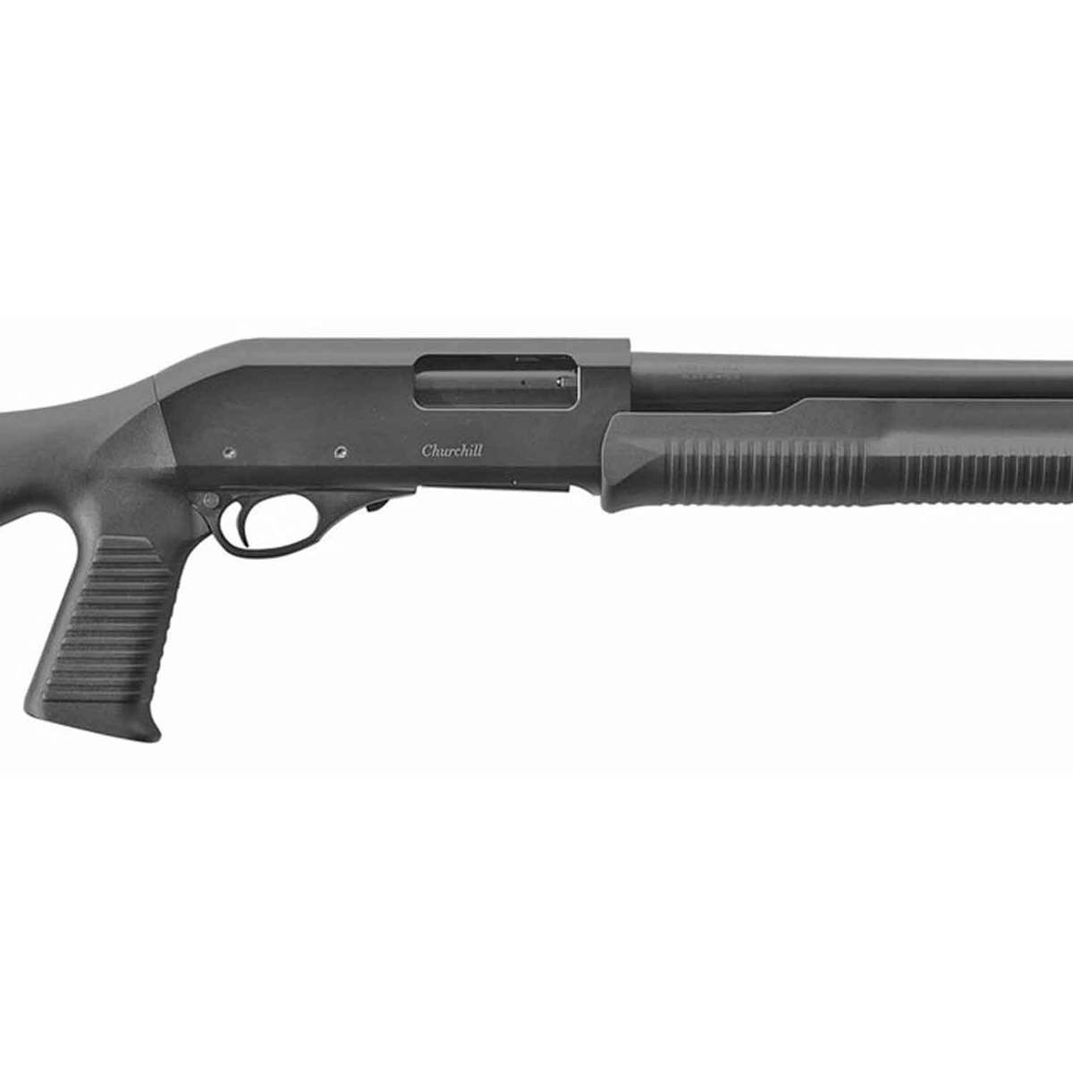 EAA Akaar Churchill 612 Black 12 Gauge 3in Pump Shotgun - 18.5in - Black EAA Akaar Churchill 612 Black 12 Gauge 3in Pump Shotgun - 18.5in - Black