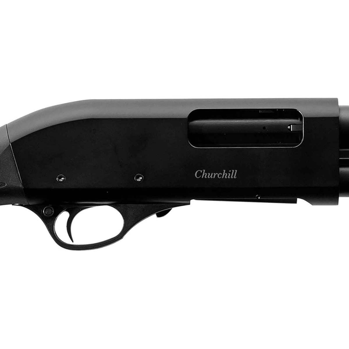 EAA Churchhill 612 Pump Black 12 Gauge 3in Pump Shotgun - 18in EAA Churchhill 612 Pump Black 12 Gauge 3in Pump Shotgun - 18in