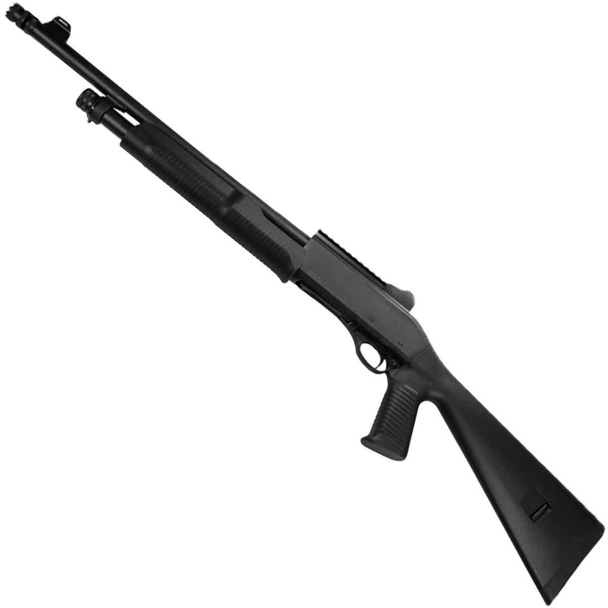 EAA Churchhill 612 Pump Tactical Black 12 Gauge 3in Pump Shotgun - 18in EAA Churchhill 612 Pump Tactical Black 12 Gauge 3in Pump Shotgun - 18in