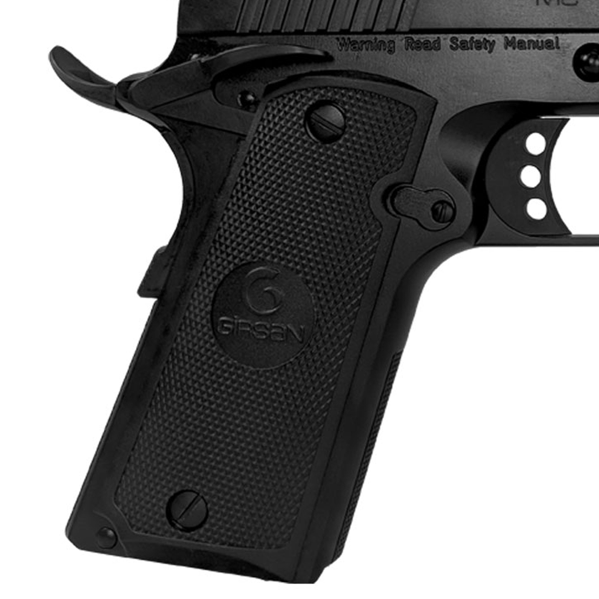EAA Girsan MC 1911S 45 Auto (ACP) 5in Black Pistol - 8+1 Rounds - Black EAA Girsan MC 1911S 45 Auto (ACP) 5in Black Pistol - 8+1 Rounds - Black