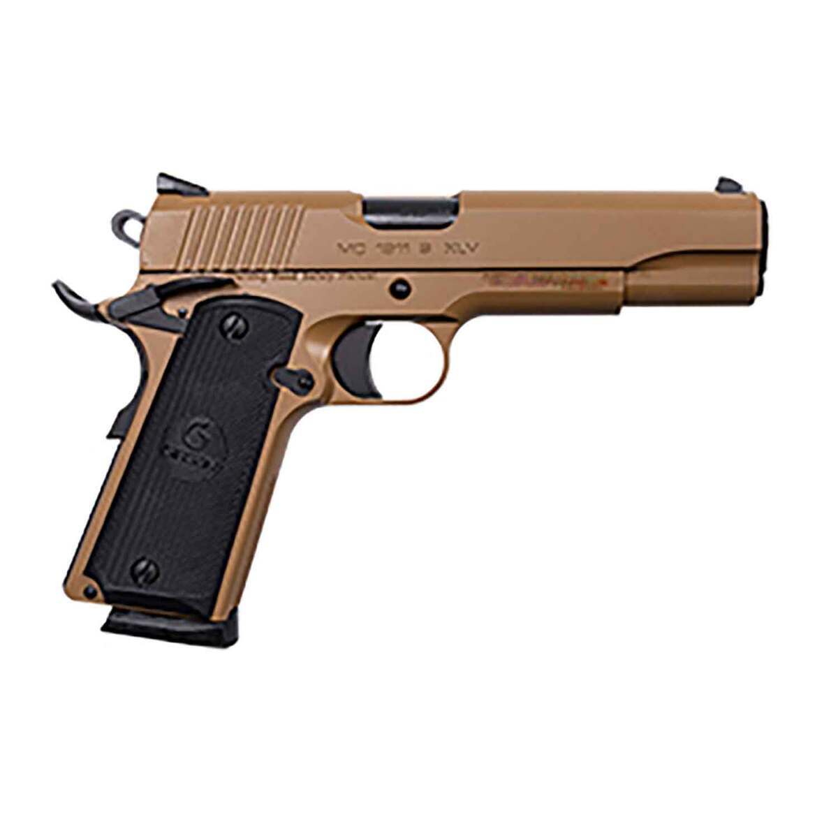 EAA Girsan MC1911S XLV 45 Auto (ACP) 5in Davidson's Dark Earth Pistol - 8+1 Rounds - Tan EAA Girsan MC1911S XLV 45 Auto (ACP) 5in Davidson's Dark Earth Pistol - 8+1 Rounds - Tan